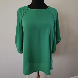 Kelly Green Blouse